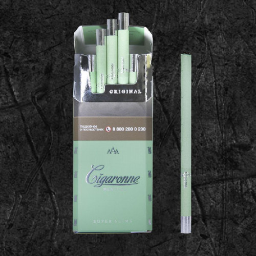 Сигареты Cigaronne Super Slims Menthol (Сигарон Супер Слим Ментол)